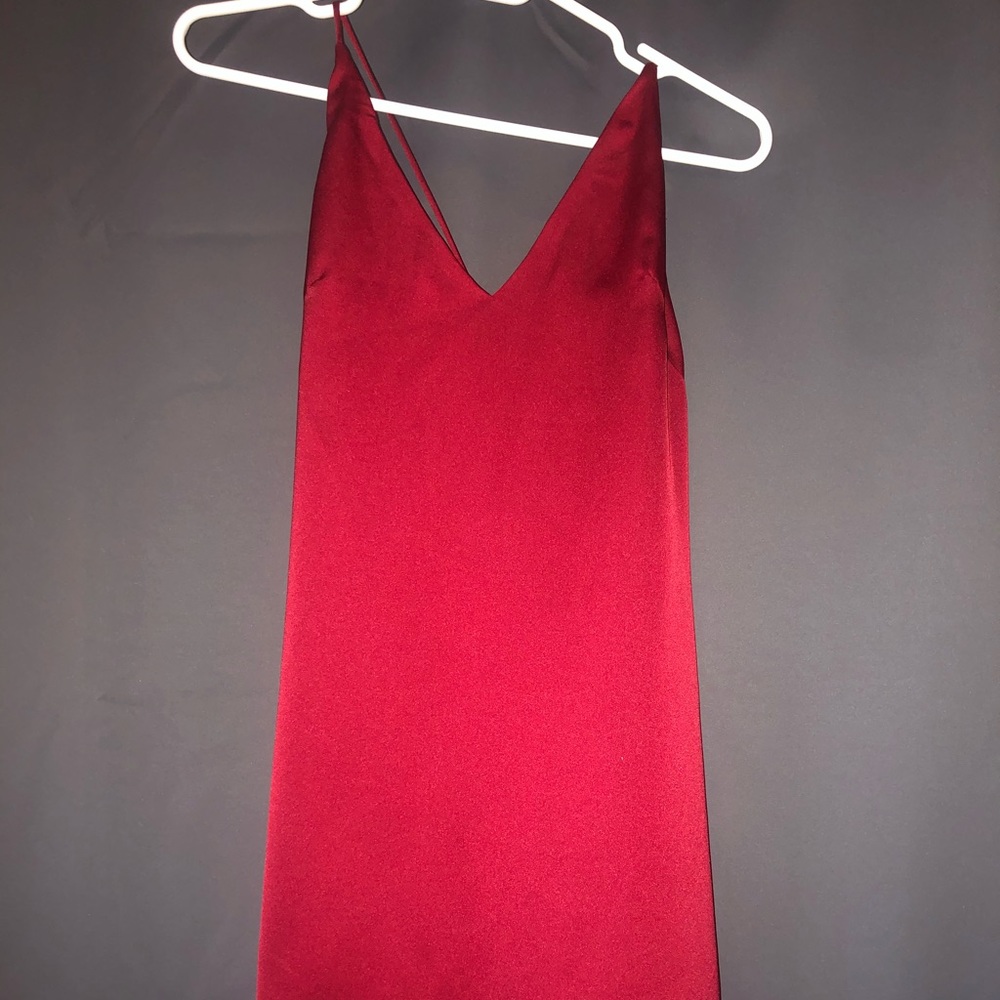 Beautiful Red Tiger Mist Dress